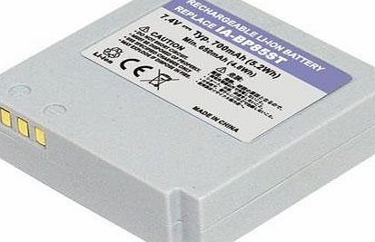 [5.2Wh,Li-ion,7.40V,850mAh] Replacement Camcorder Battery for UK SAMSUNG SMX-F30, SMX-F300BP, SMX-F300LP, SMX-F300RP, SMX-F300SP, SMX-F30BP, SMX-F30LP, SMX-F30RP, SMX-F30SP, SMX-F33, SMX-F